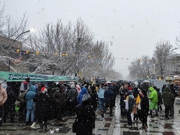 مهمانی ۱۵ کیلومتری نیمه شعبان در همدان