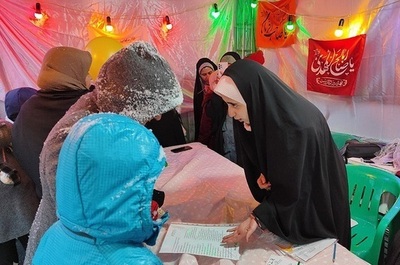 مهمانی ۱۵ کیلومتری نیمه شعبان در همدان