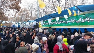 جشن یک کیلومتری ملایری‌ها در میلاد منجی همرمان با سراسر استان همدان