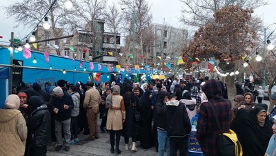 جشن یک کیلومتری ملایری‌ها در میلاد منجی همرمان با سراسر استان همدان