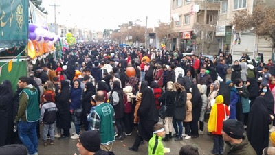 مهمونی کیلومتری نهاوندی‌ها در جشن میلاد منجی