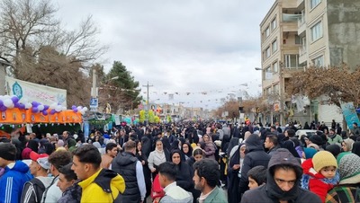 مهمونی کیلومتری نهاوندی‌ها در جشن میلاد منجی