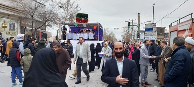 مهمونی کیلومتری نهاوندی‌ها در جشن میلاد منجی
