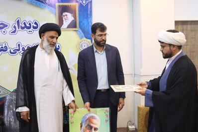 دیدار جامعه قرآنی خوزستان با نماینده ولی فقیه در خوزستان