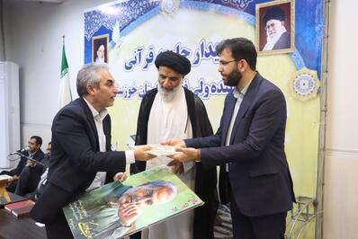 دیدار جامعه قرآنی خوزستان با نماینده ولی فقیه در خوزستان