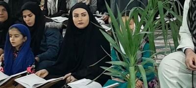 برگزاری محفل انس با قرآن در مسجد جامع مریوان