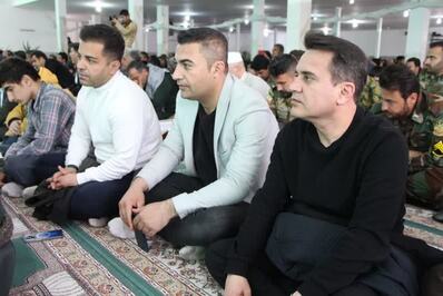 برگزاری محفل انس با قرآن در مسجد جامع مریوان