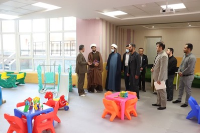 مدیرکل تبلیغات اسلامی همدان از بیمارستان کودکان بازدید کرد