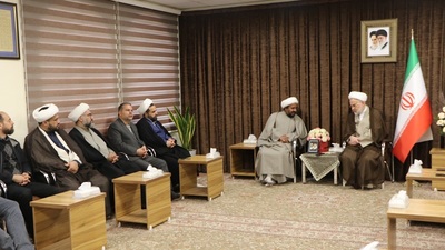 دیدار مدیرکل و کارکنان سازمان تبلیغات اسلامی استان با نماینده ولی فقیه در کردستان