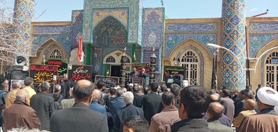 عزاداری مردم روزه دار اقلید در سالروز شهادت امام علی (ع)