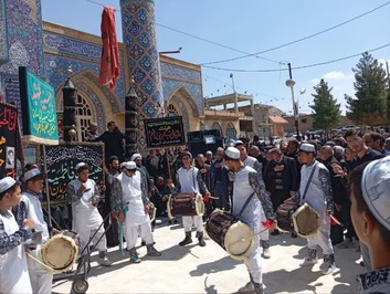 عزاداری مردم روزه دار اقلید در سالروز شهادت امام علی (ع)