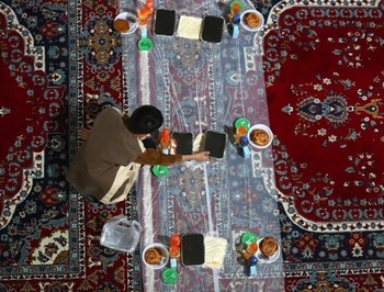 جشن تکلیف پسران دانش آموزان در همدان