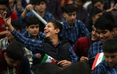 جشن تکلیف پسران دانش آموزان در همدان