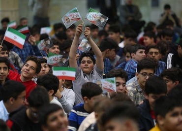 جشن تکلیف پسران دانش آموزان در همدان