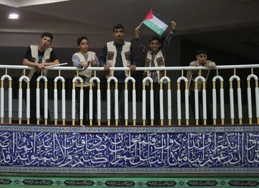 جشن تکلیف پسران دانش آموزان در همدان