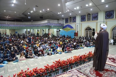 جشن تکلیف پسران دانش آموزان در همدان