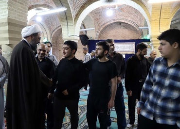 حضور پرشور جوانان در اعتکاف دهه آخر رمضان همدان