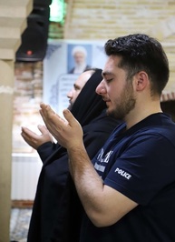 حضور پرشور جوانان در اعتکاف دهه آخر رمضان همدان
