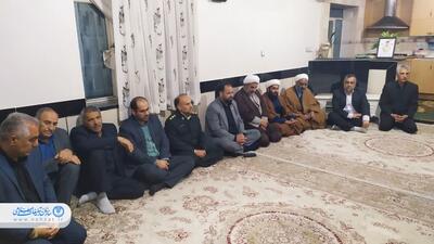 رئیس سازمان تبلیغات اسلامی کلاله با خانواده معظم شهید جهان بیکی دیدار کرد