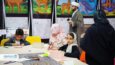 حال و هوای غرفه دارالقرآن الکریم در نمایشگاه قرآن اهواز
