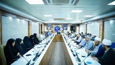 جلسه عیدانه مدیر کل تبلیغات اسلامی خوزستان و همکاران