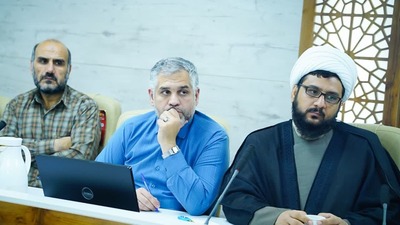جلسه عیدانه مدیر کل تبلیغات اسلامی خوزستان و همکاران