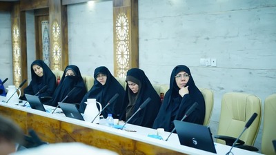جلسه عیدانه مدیر کل تبلیغات اسلامی خوزستان و همکاران
