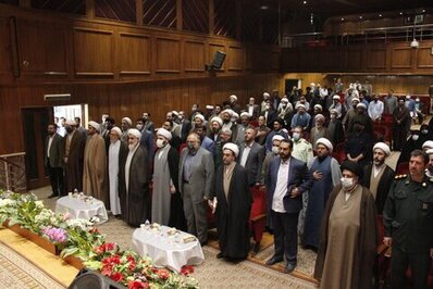 مراسم تکریم و معارفه مدیرکل جدید سازمان تبلیغات اسلامی استان قزوین