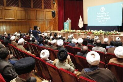 مراسم تکریم و معارفه مدیرکل جدید سازمان تبلیغات اسلامی استان قزوین