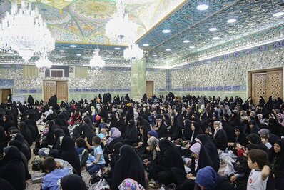 تصاویر/ گردهمایی بانوان تمدن‌ساز شهر کریمه اهل‌بیت(س)