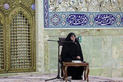 تصاویر/ گردهمایی بانوان تمدن‌ساز شهر کریمه اهل‌بیت(س)