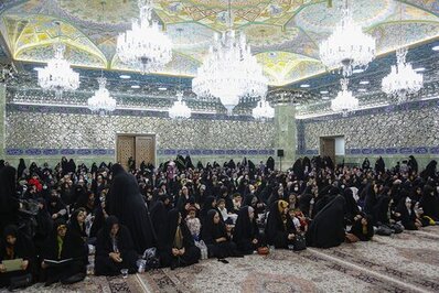 تصاویر/ گردهمایی بانوان تمدن‌ساز شهر کریمه اهل‌بیت(س)