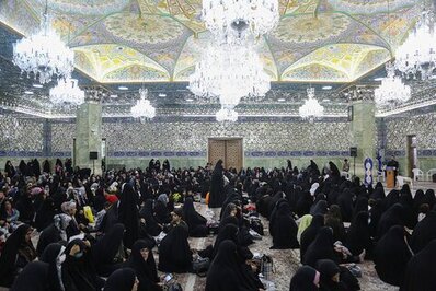 تصاویر/ گردهمایی بانوان تمدن‌ساز شهر کریمه اهل‌بیت(س)