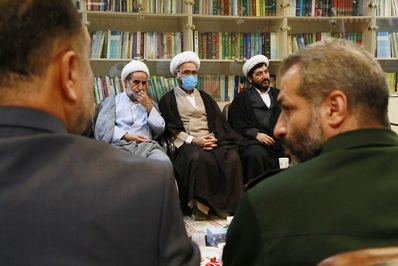 مراسم تکریم و معارفه رئیس اداره تبلیغات اسلامی شهرستان اصفهان