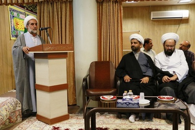 مراسم تکریم و معارفه رئیس اداره تبلیغات اسلامی شهرستان اصفهان