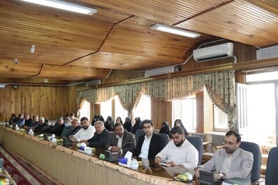حضور مدیرکل تبلیغات اسلامی آذربایجان غربی در شهرستان چالدران