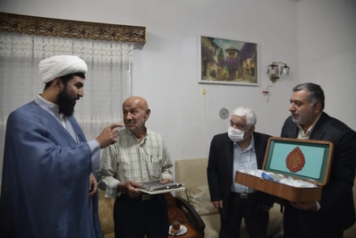 تجلیل مدیرکل تبلیغات اسلامی گلستان از پیرغلامان اهل بیت (ع)