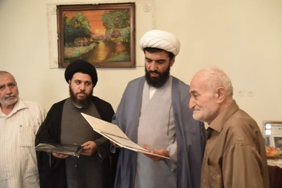 تجلیل مدیرکل تبلیغات اسلامی گلستان از پیرغلامان اهل بیت (ع)