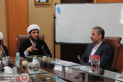 دیدار منتخبین شورای هیئات مذهبی با مدیرکل تبلیغات اسلامی