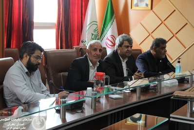 دیدار منتخبین شورای هیئات مذهبی با مدیرکل تبلیغات اسلامی