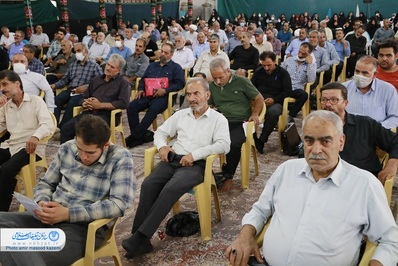 گردهمایی و همایش هیئات مذهبی در گلستان شهدای اصفهان