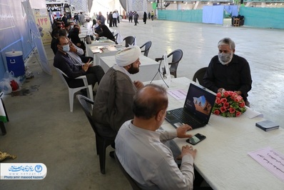 راه اندازی میز خدمت تبلیغات اسلامی استان اصفهان در مصلای نماز جمعه