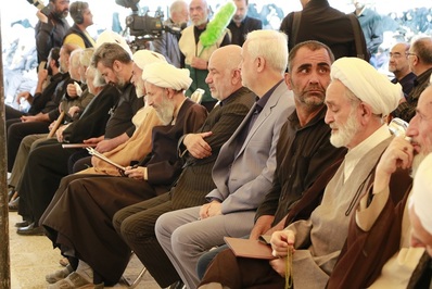 مراسم بزرگداشت ارتحال عالم ربانی حضرت آیت الله محمدعلی ناصری دولت آبادی در مسجد جامع اصفهان