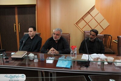 دیدار اعضای کانون مداحان استان تهران با حجت‌الاسلام زهرایی