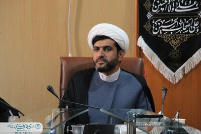 دیدار اعضای کانون مداحان استان تهران با حجت‌الاسلام زهرایی