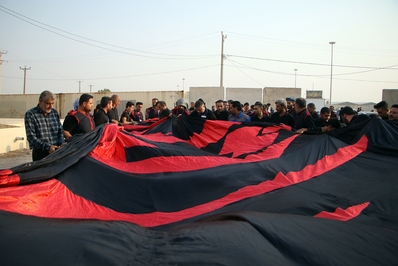مراسم رونمايي از پوستر سوگواره ملی پایتخت موکب‌ها