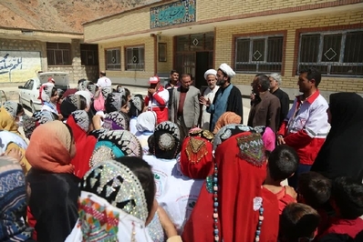 «خدمت بی‌منت» در روستای تراز رشد جمعیت+عکس
