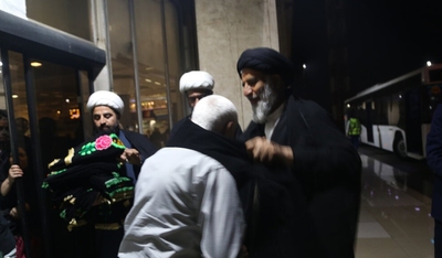 بدرقه موکب داران عراقی در اهواز برگزار شد/گزارش تصویری