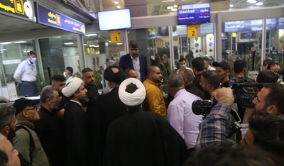 بدرقه موکب داران عراقی در اهواز برگزار شد/گزارش تصویری