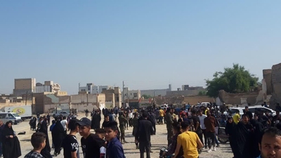 پیاده روی جاماندگان اربعین حسینی بهبهان تا قدمگاه امام هشتم